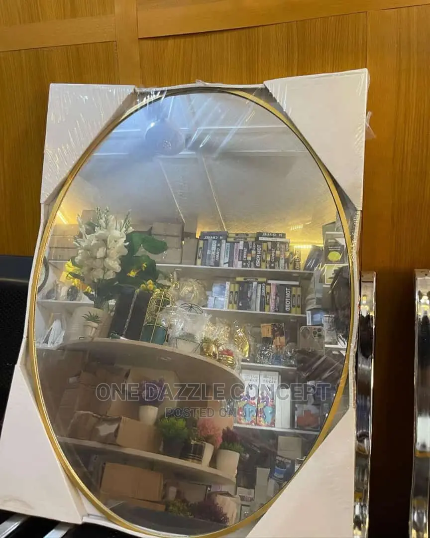 Big Size Minimalist Oval Mirror