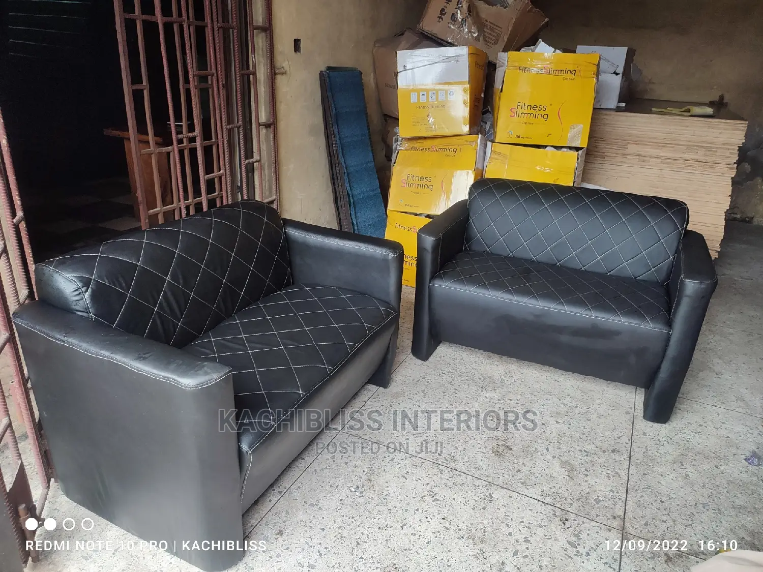 2 Seater Leather Chair