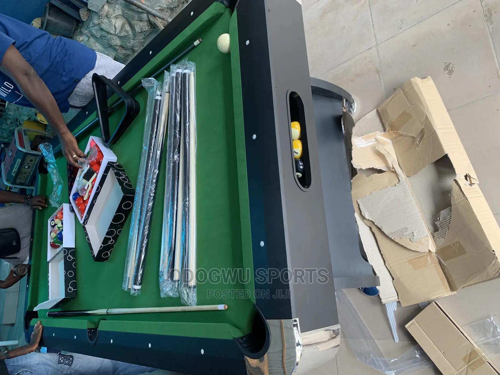 Foreign Snooker Board With Double Accessories