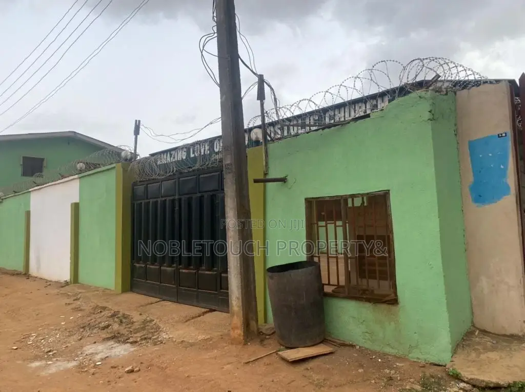 Church Hall on 2plots Off the Major Road at Ikotun Idimu