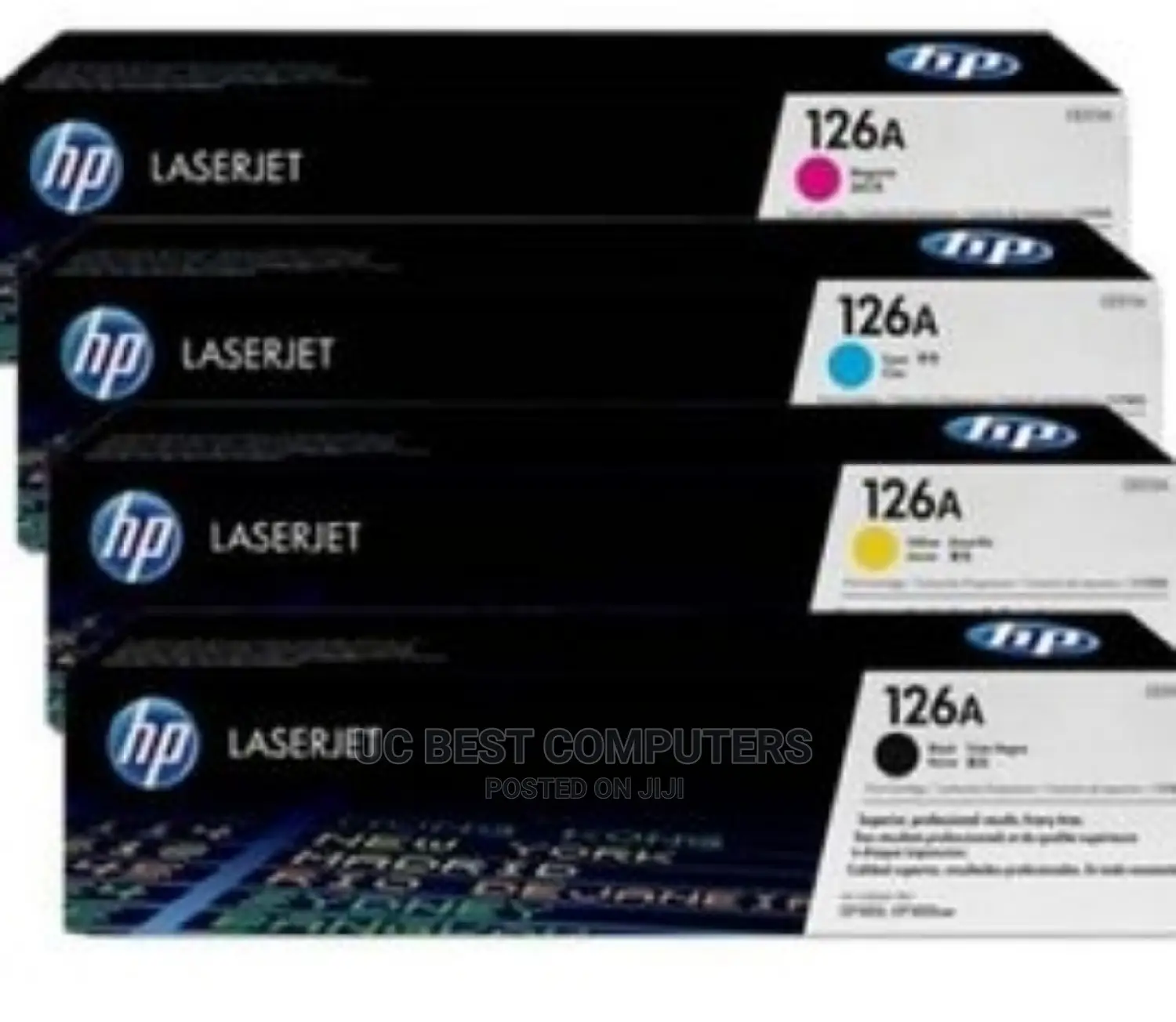 HP 126a Toner Cartridge - 4pcs