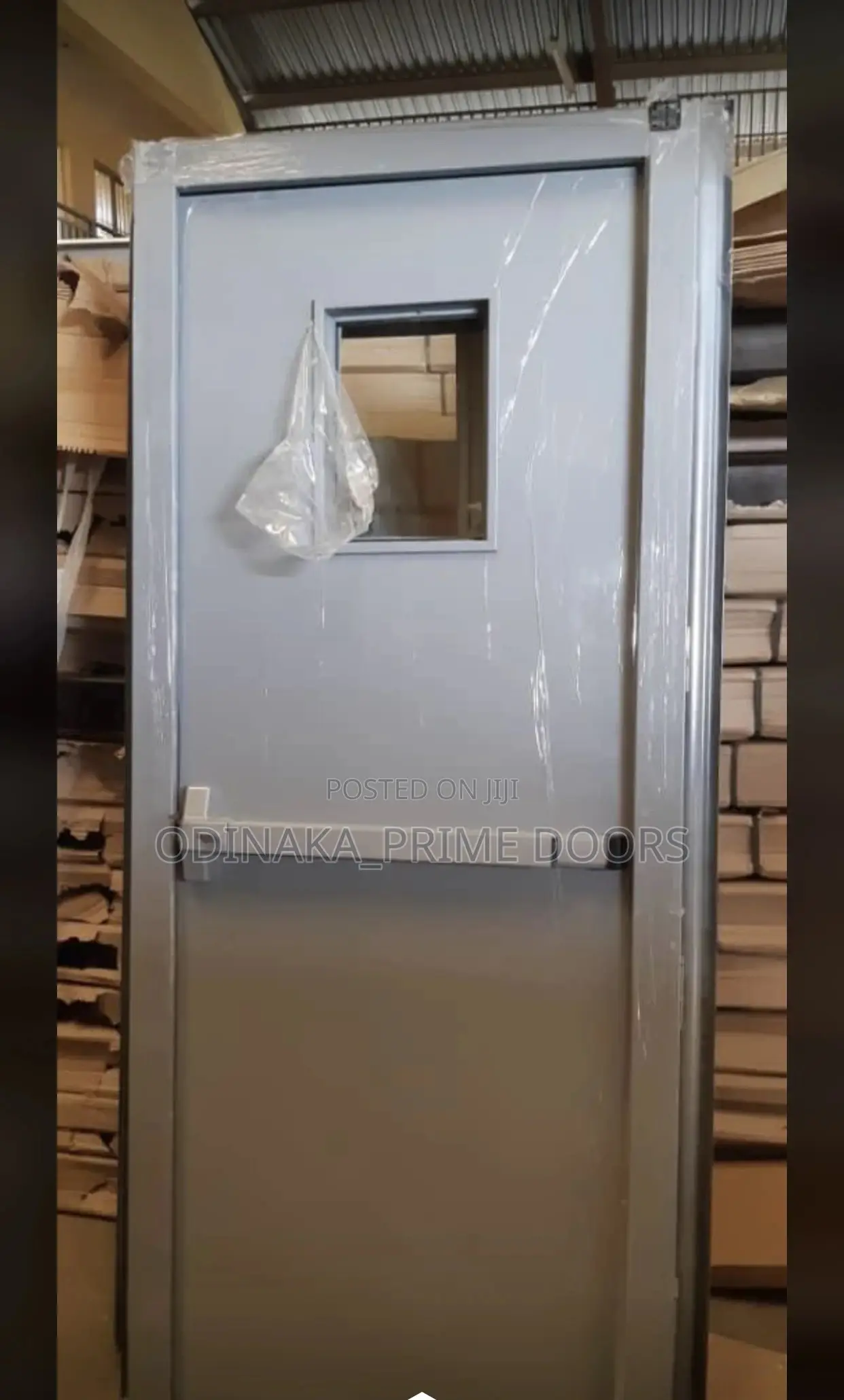 7ft by 3ft Turkey Metal Fire Exit With Glass