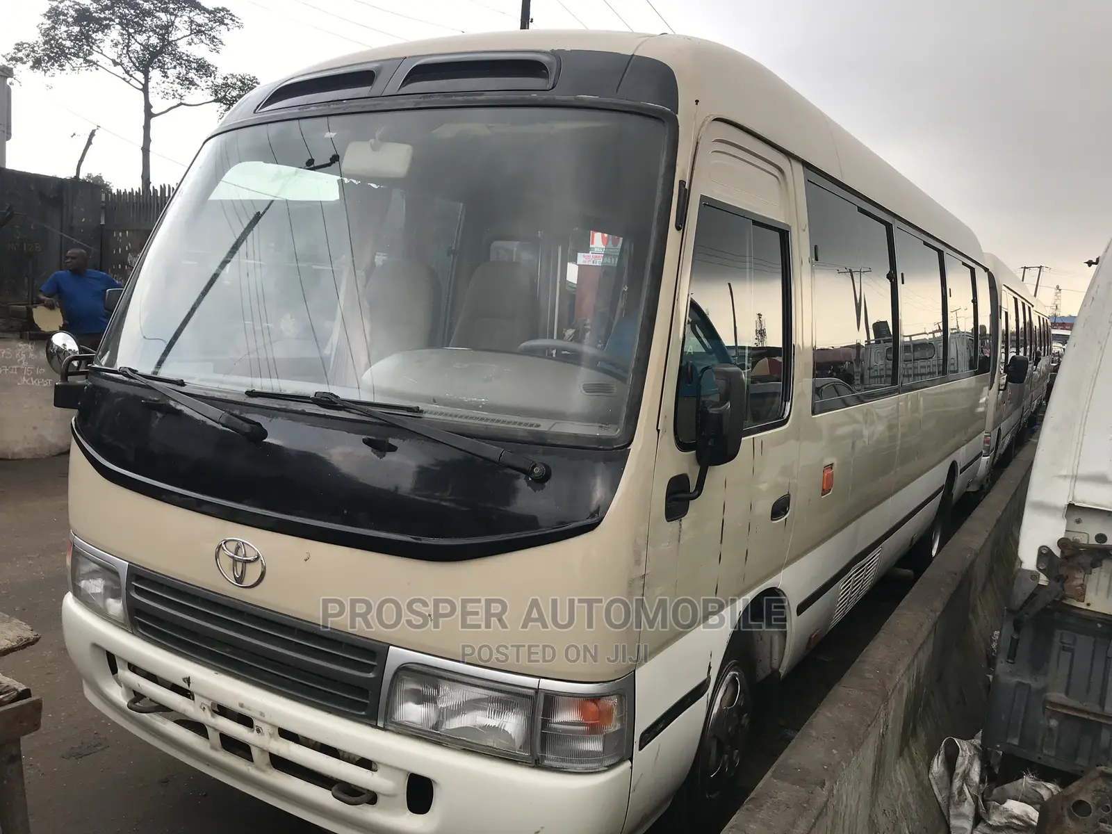 Toyota Coaster 2017 Grey