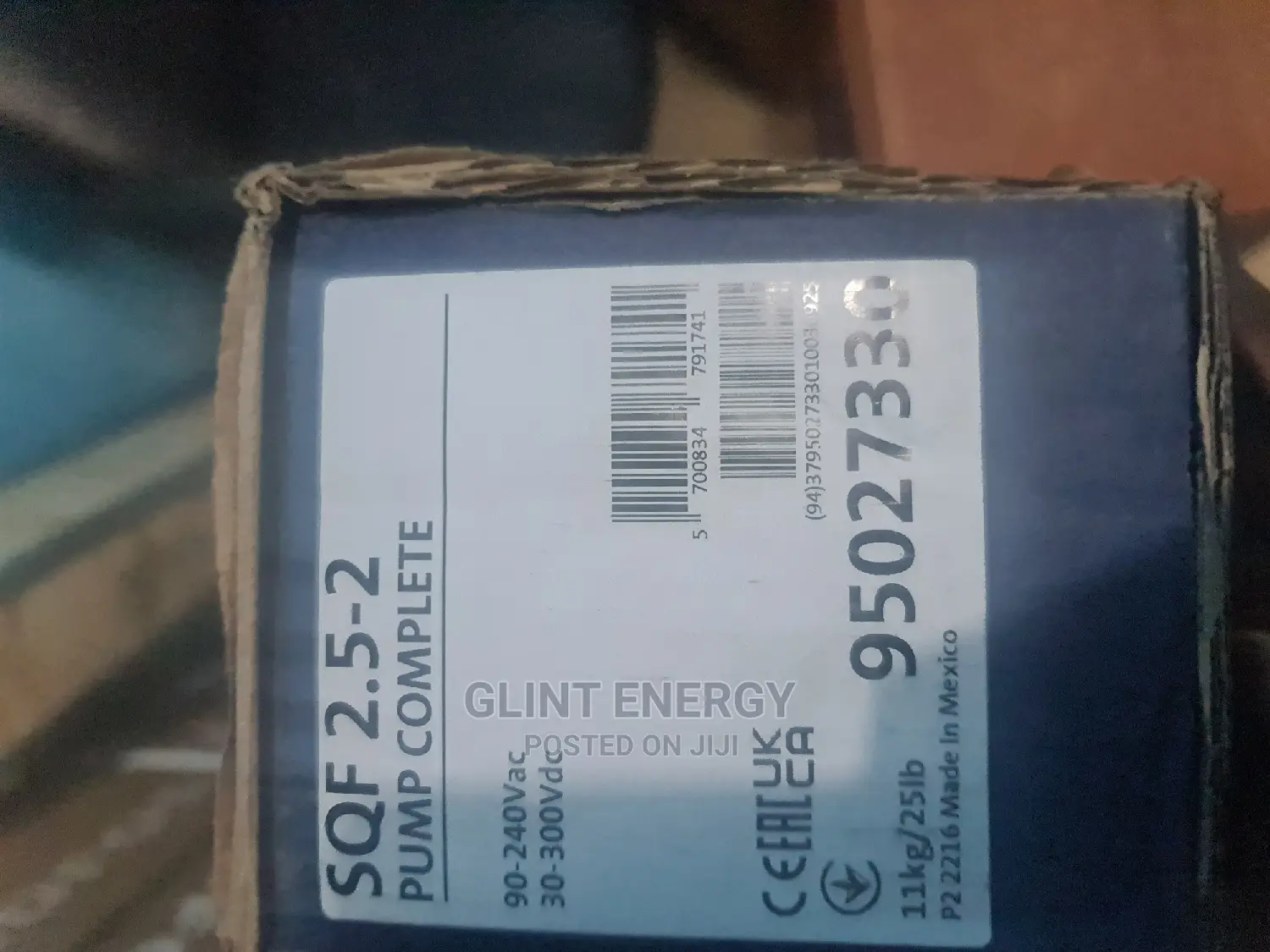 SQF 2.5-2 Grundfos Ac/Dc Water Pump