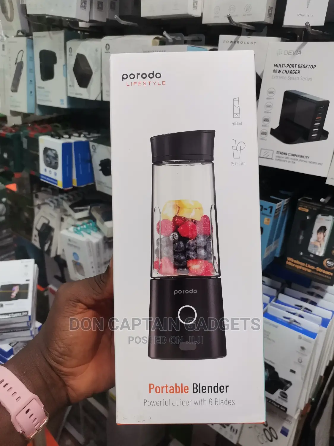 Juice Blender / Rechargeable Juicer Grinder