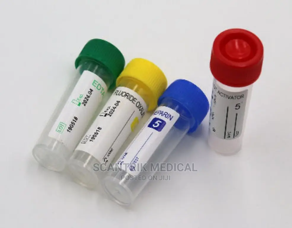 Vacuum Blood Specimen Collection Tube