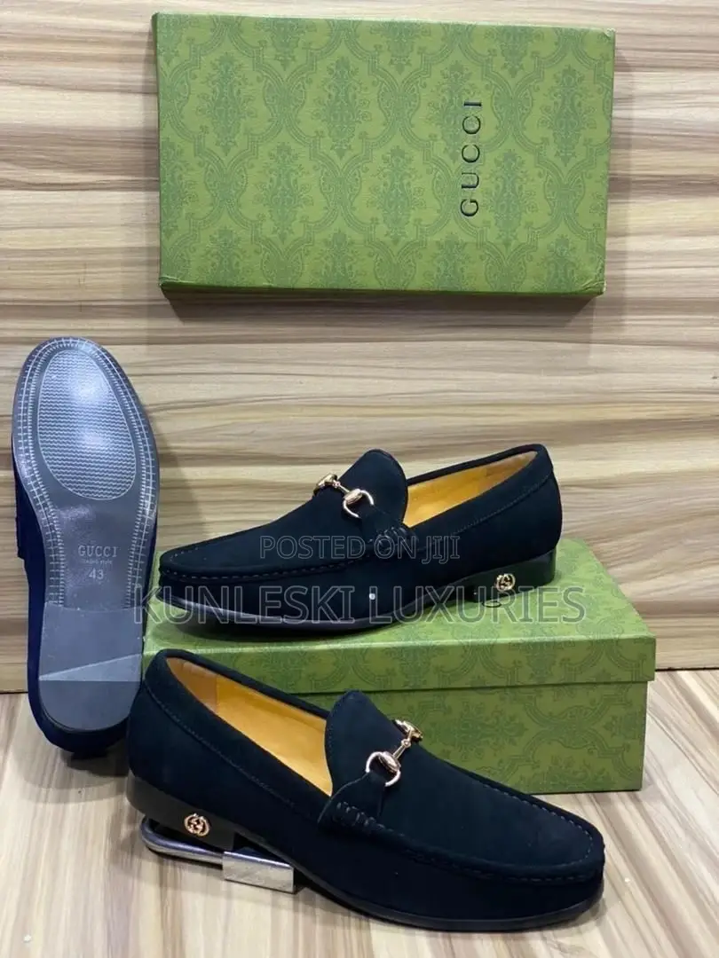 Original Gucci Men Loafers Shoe Collections Available