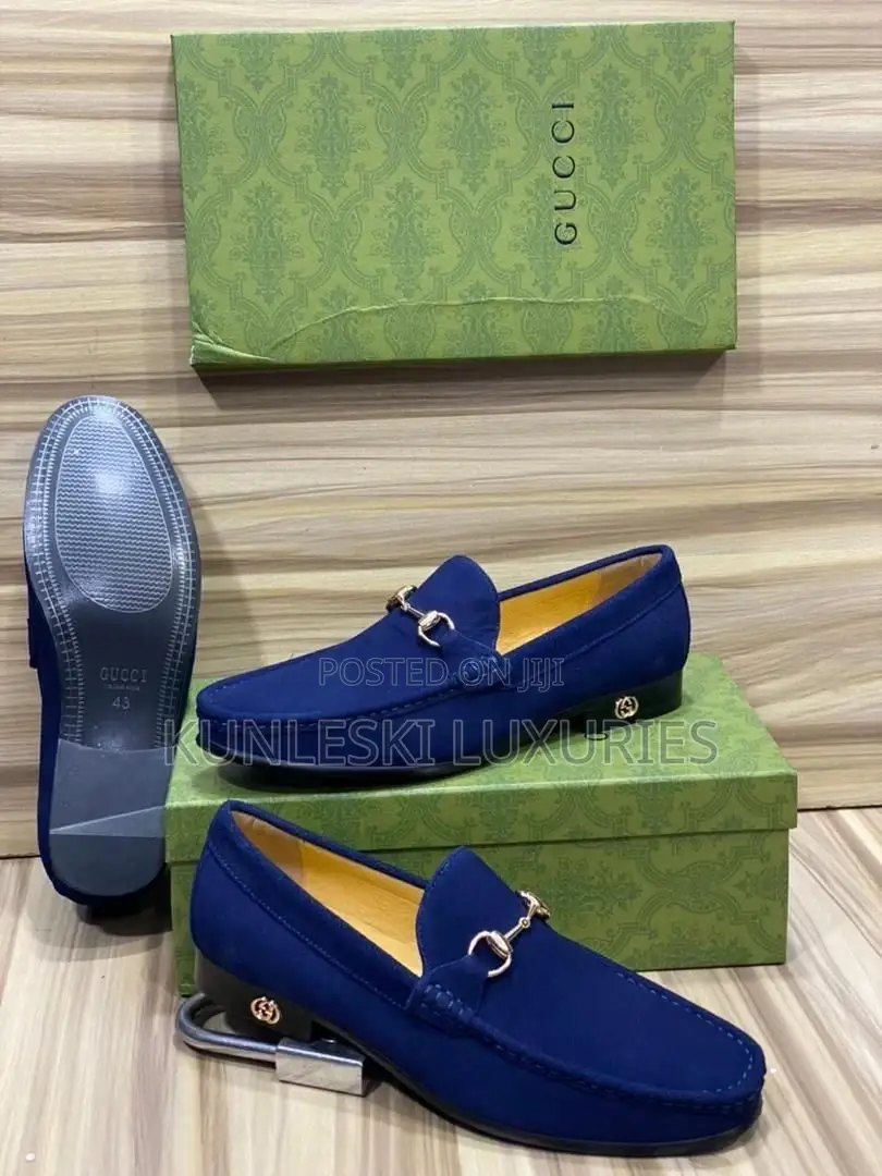 Original Gucci Men Loafers Shoe Collections Available