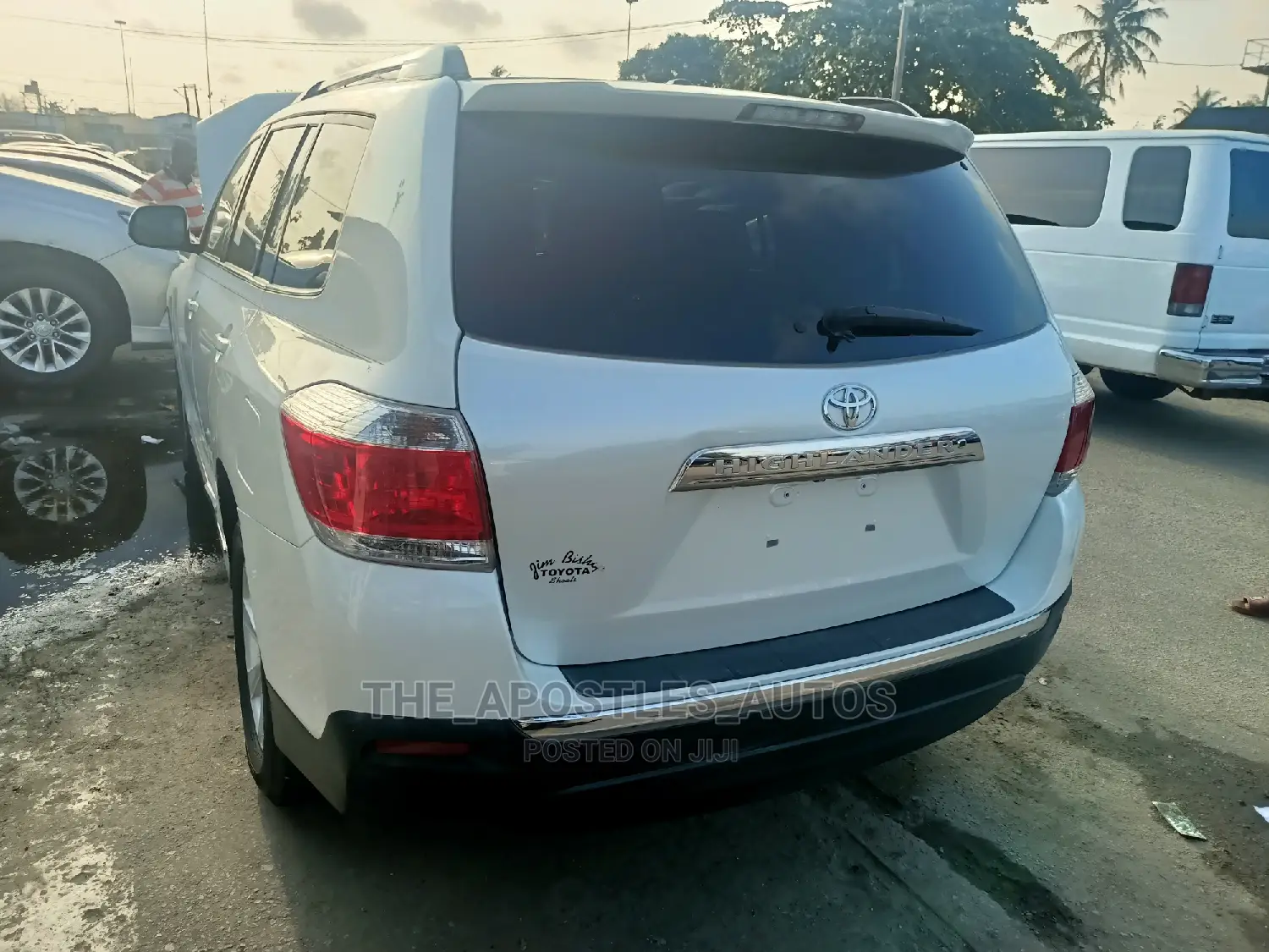 Toyota Highlander Limited 2012 White