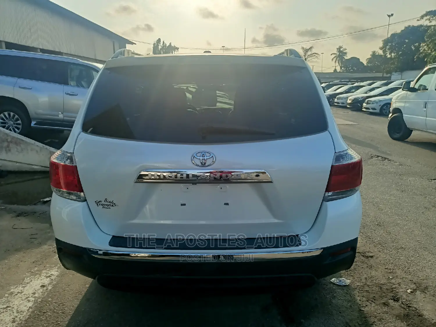 Toyota Highlander Limited 2012 White