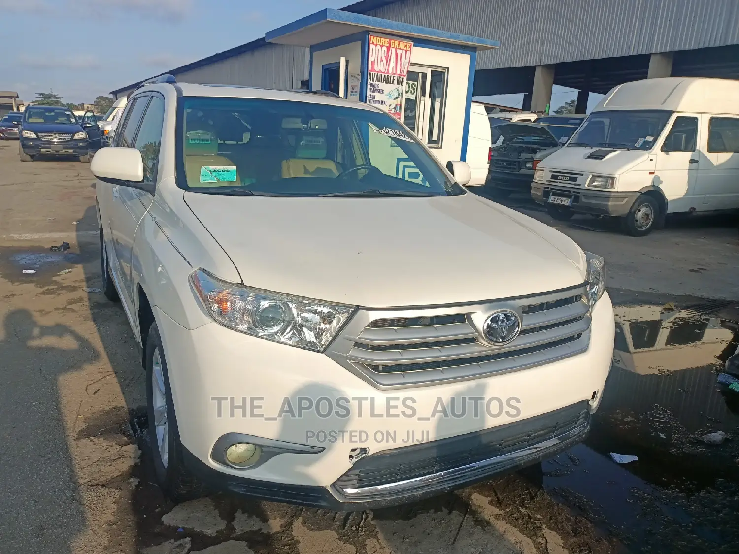 Toyota Highlander Limited 2012 White