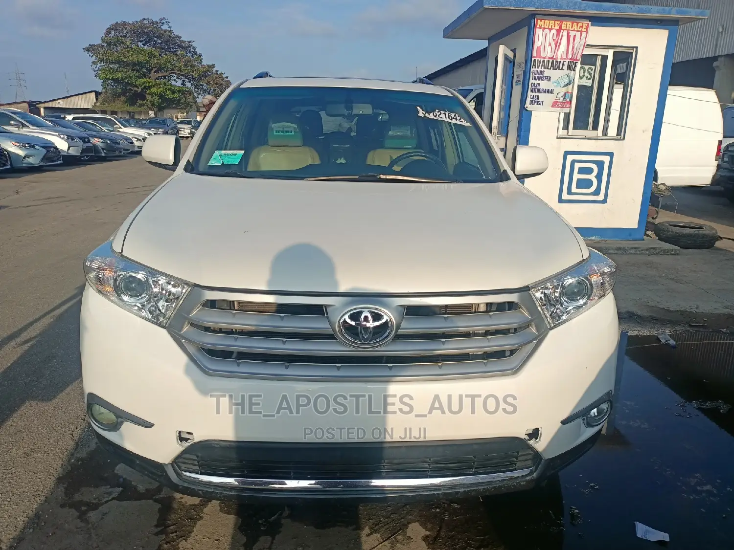 Toyota Highlander Limited 2012 White