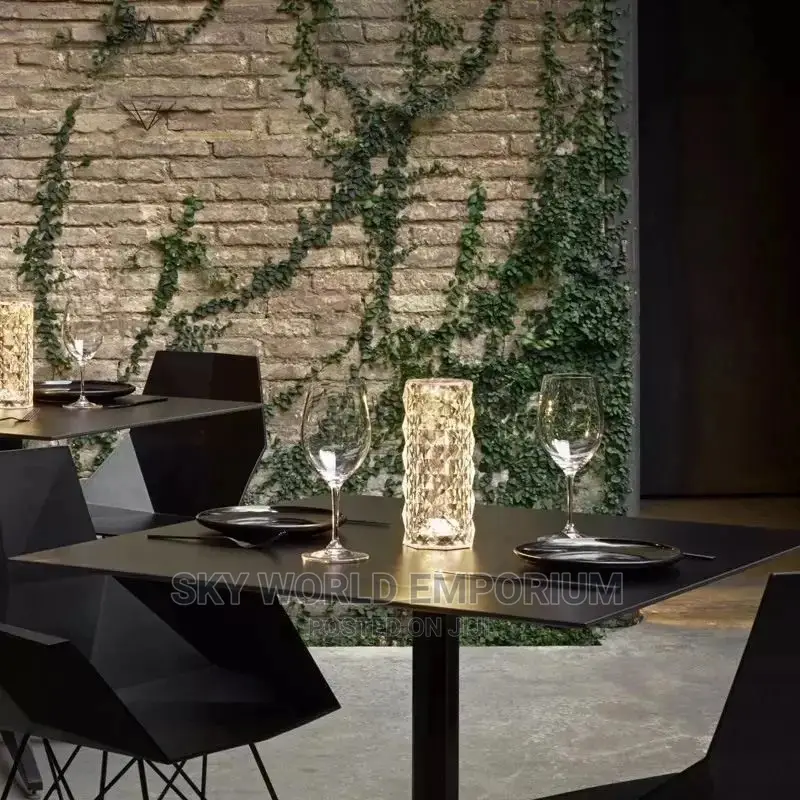 Rose Flower Table Lamp