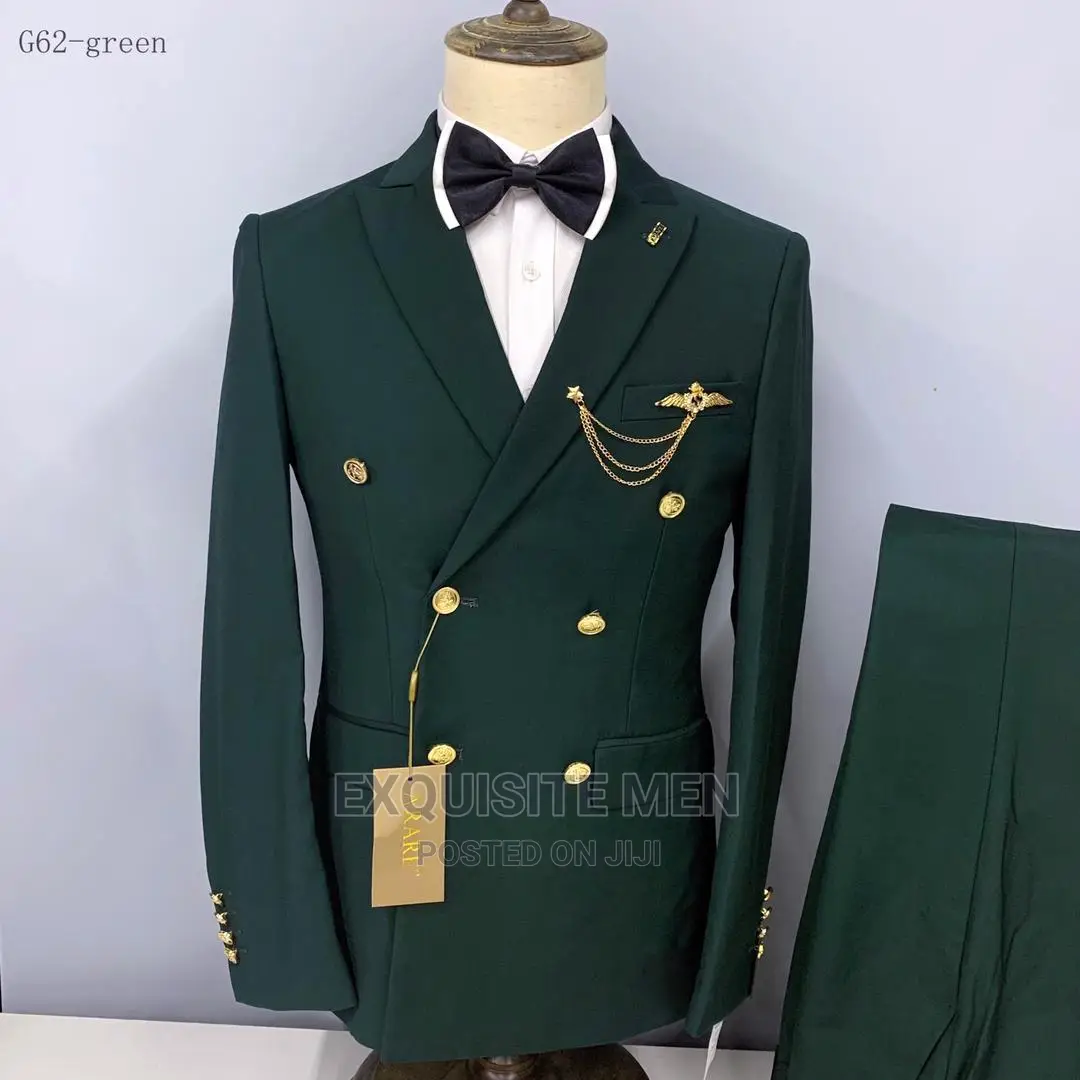 Double Breasted Turkish Men's Suit