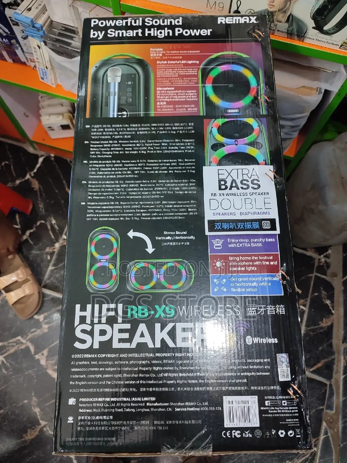 Remax Hifi Little Boy RB X9 Bluetooth Speaker