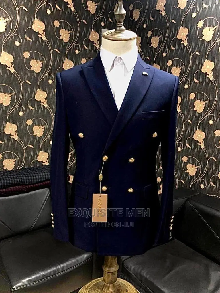 Double Breasted Men's Suit