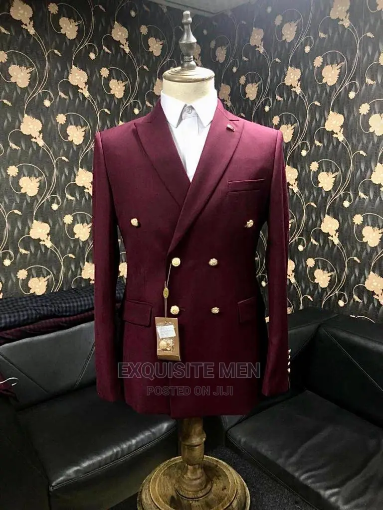 Double Breasted Men's Suit