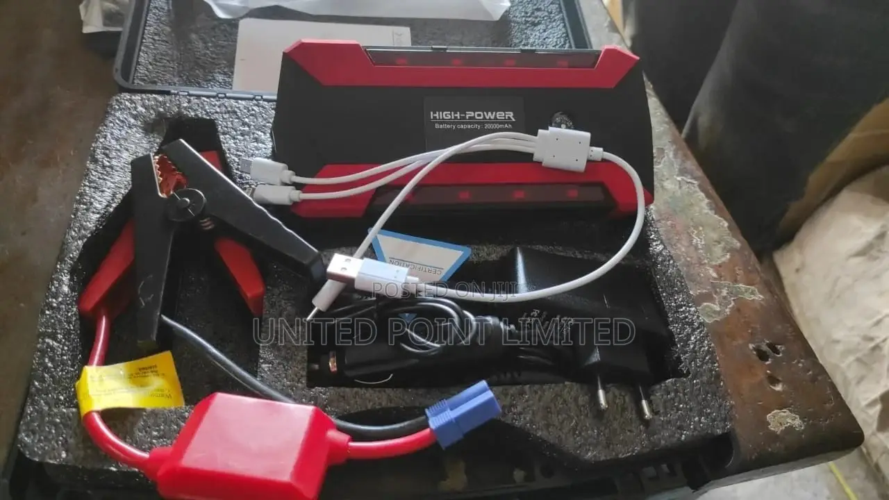 High Power Jump Starter and Power Bank