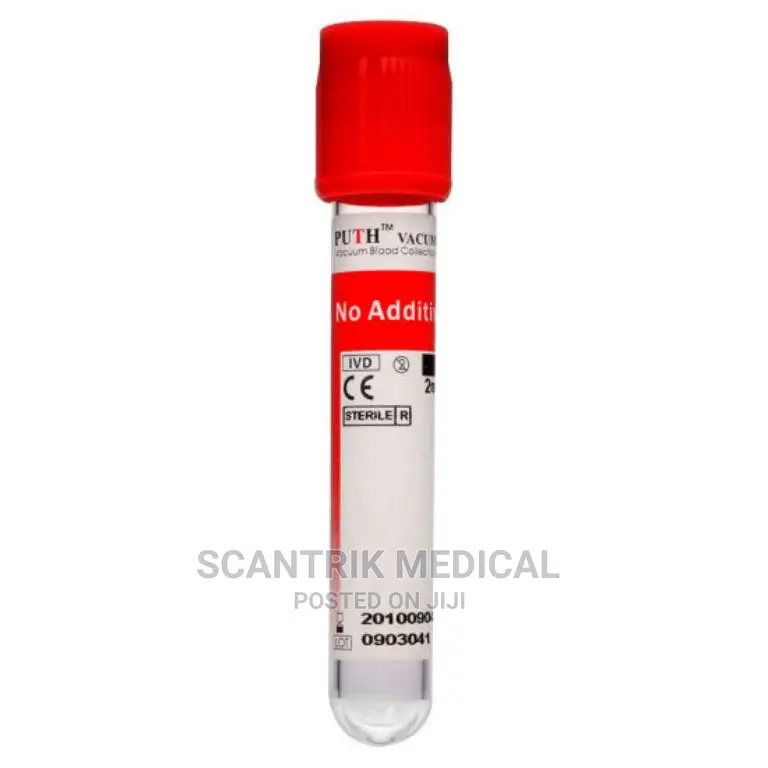 Portable Laboratory Plastic Plain Blood Collection Tubes