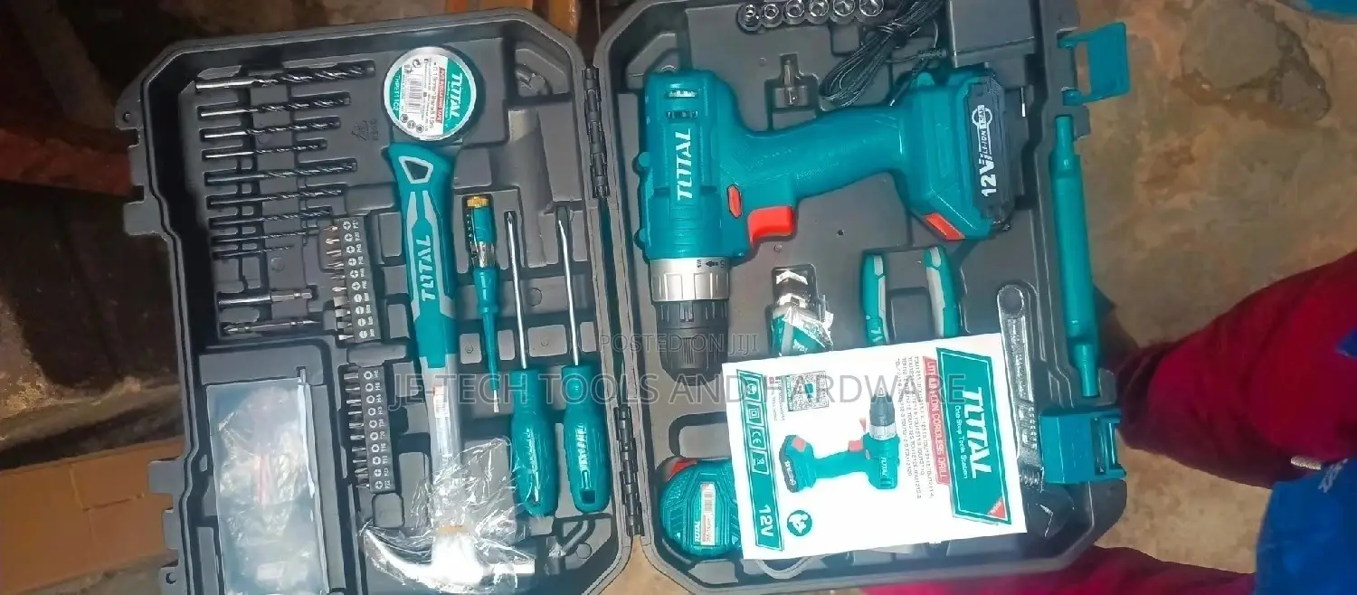 127pcs 12v Lithium-Ion Cordless Drill Tools Set