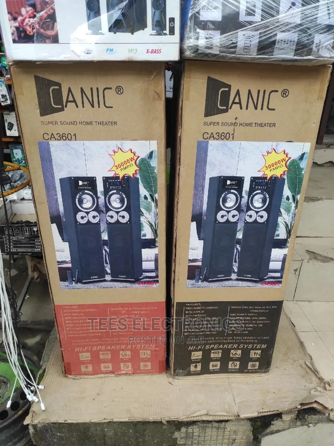 Canic Super Sound Home Theater System With Microphone