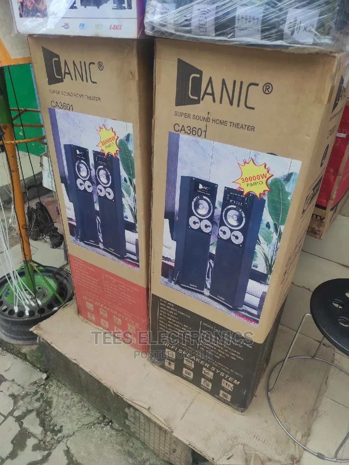 Canic Super Sound Home Theater System With Microphone