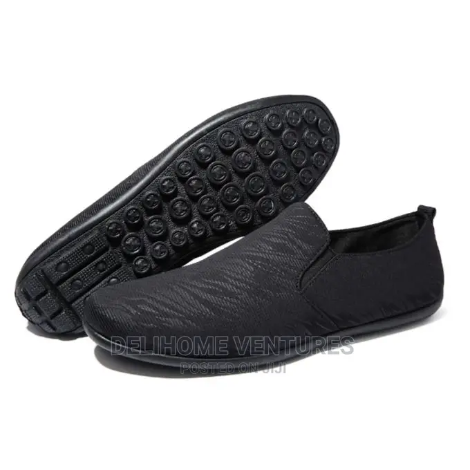 Men's Casual Loafers Shoes -Black