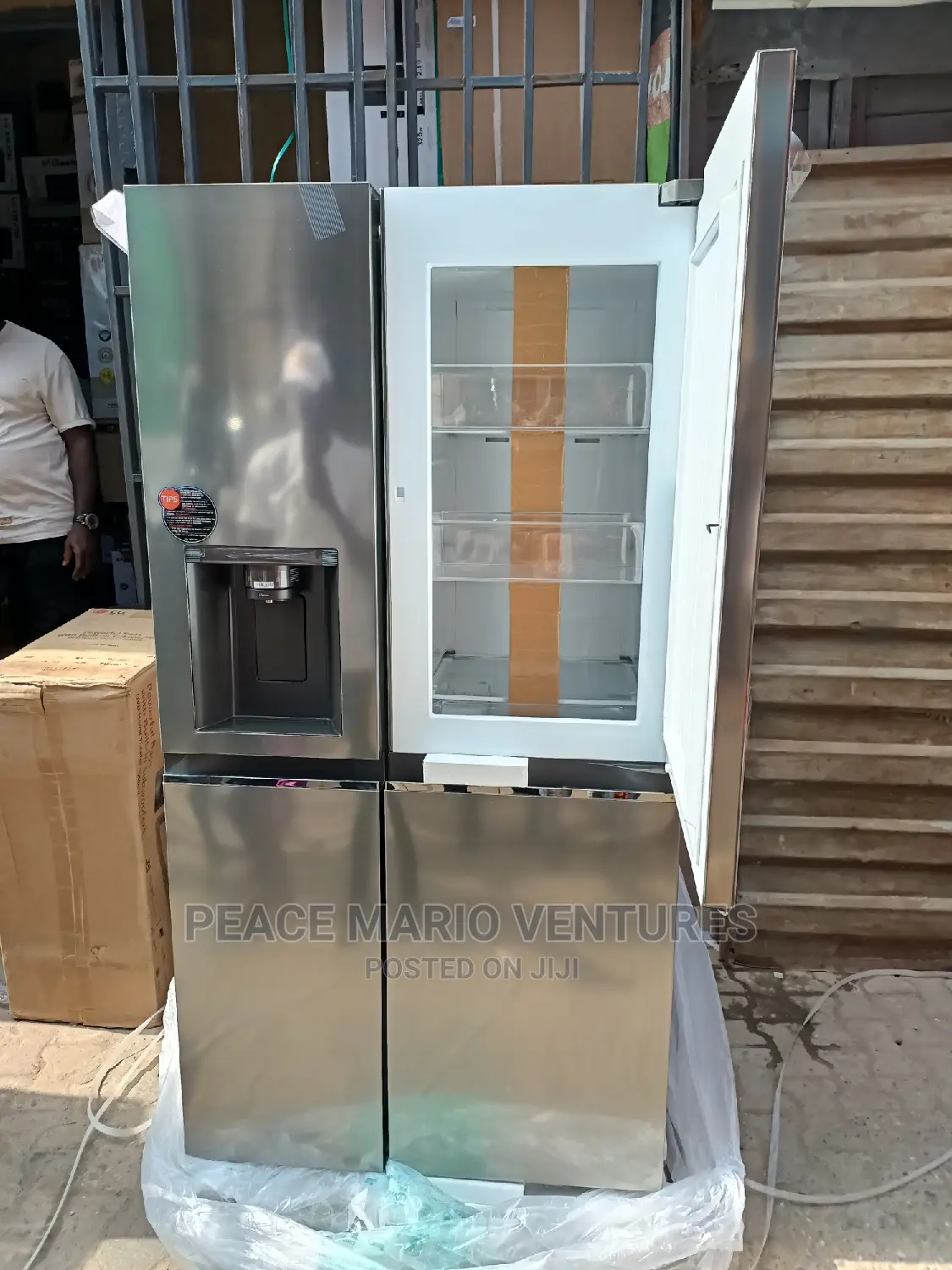 Lg Inverter Side by Side Fridge J257s With 10years Warranty