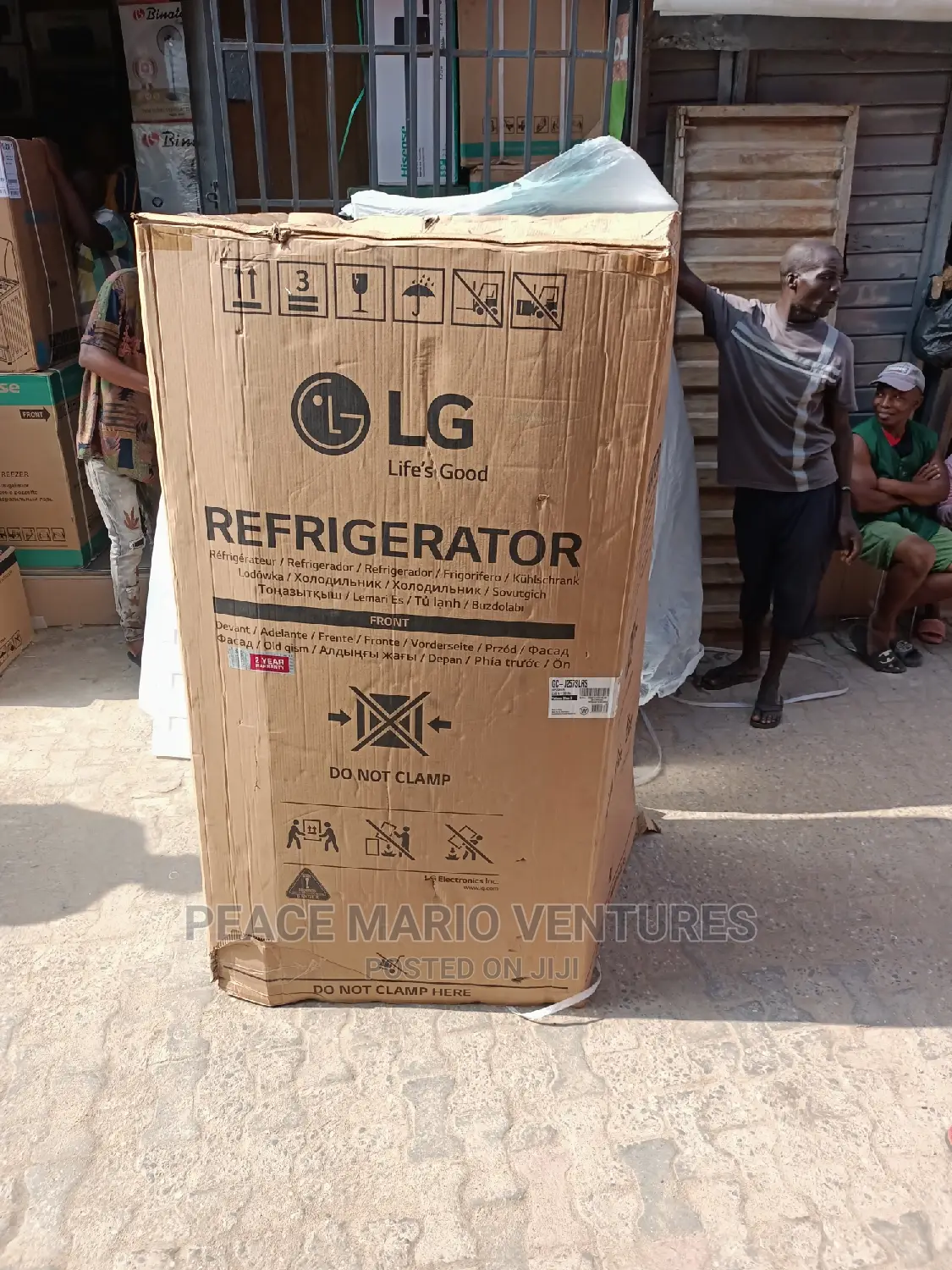 Lg Inverter Side by Side Fridge J257s With 10years Warranty