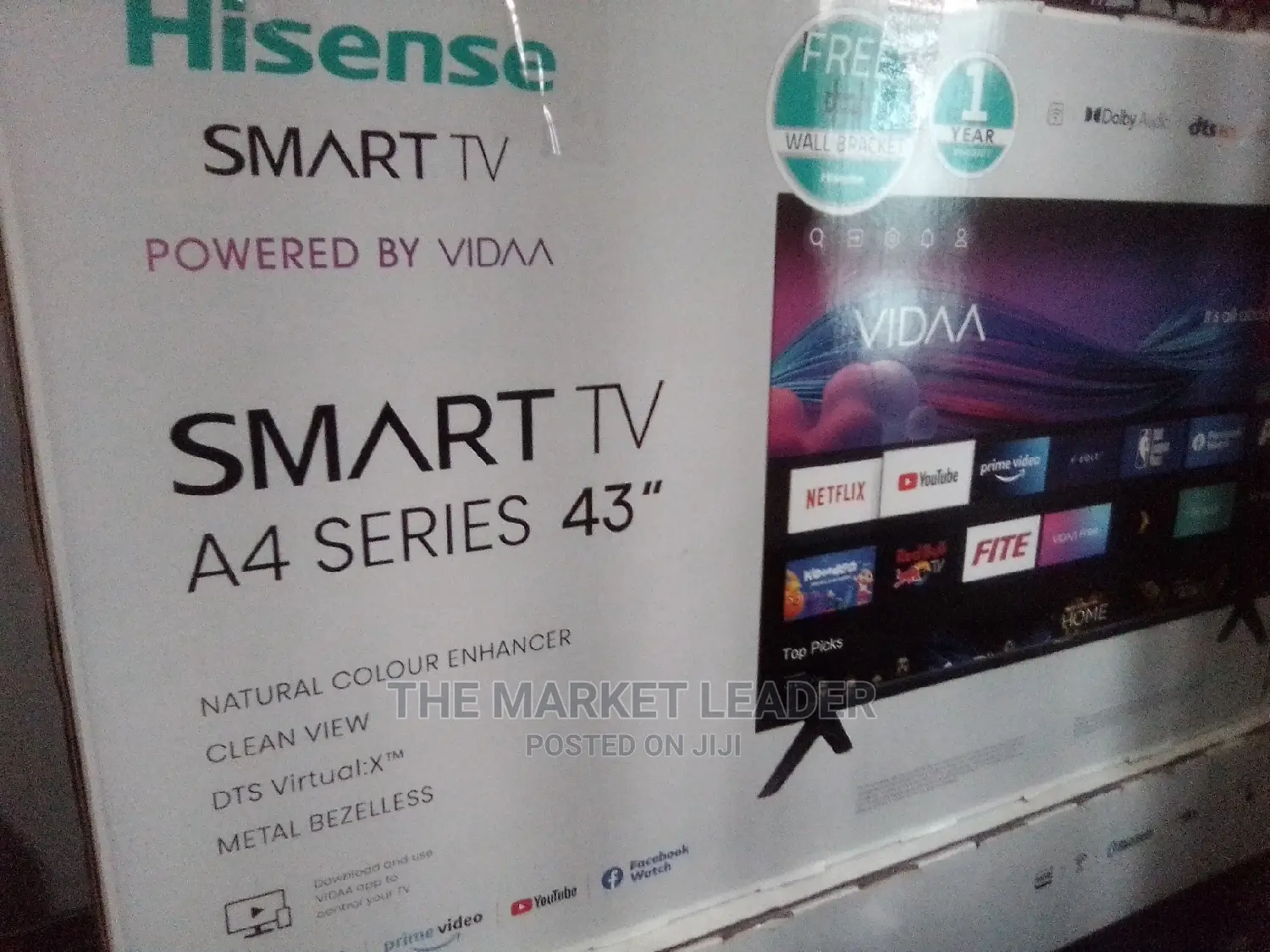 Hisense 43" Smart Led Tv A4g