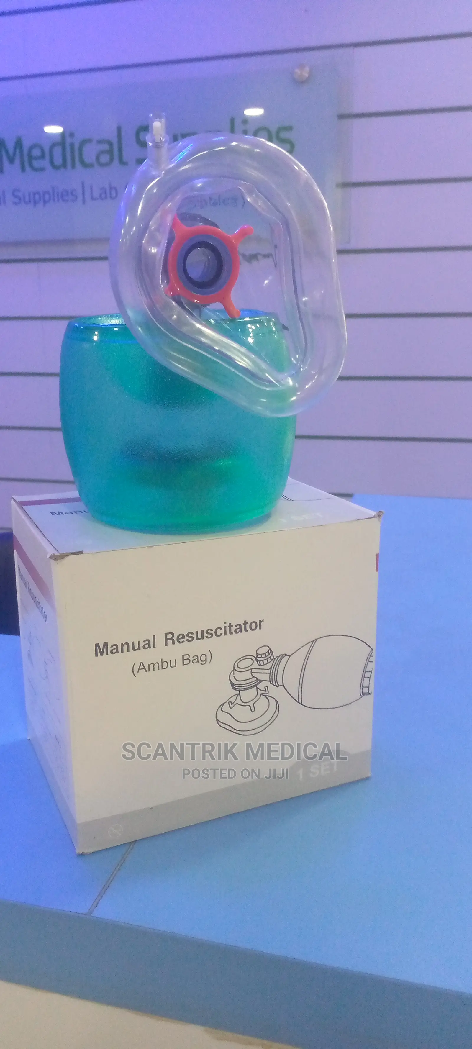 Silicone Adult Resuscitator – Reusable