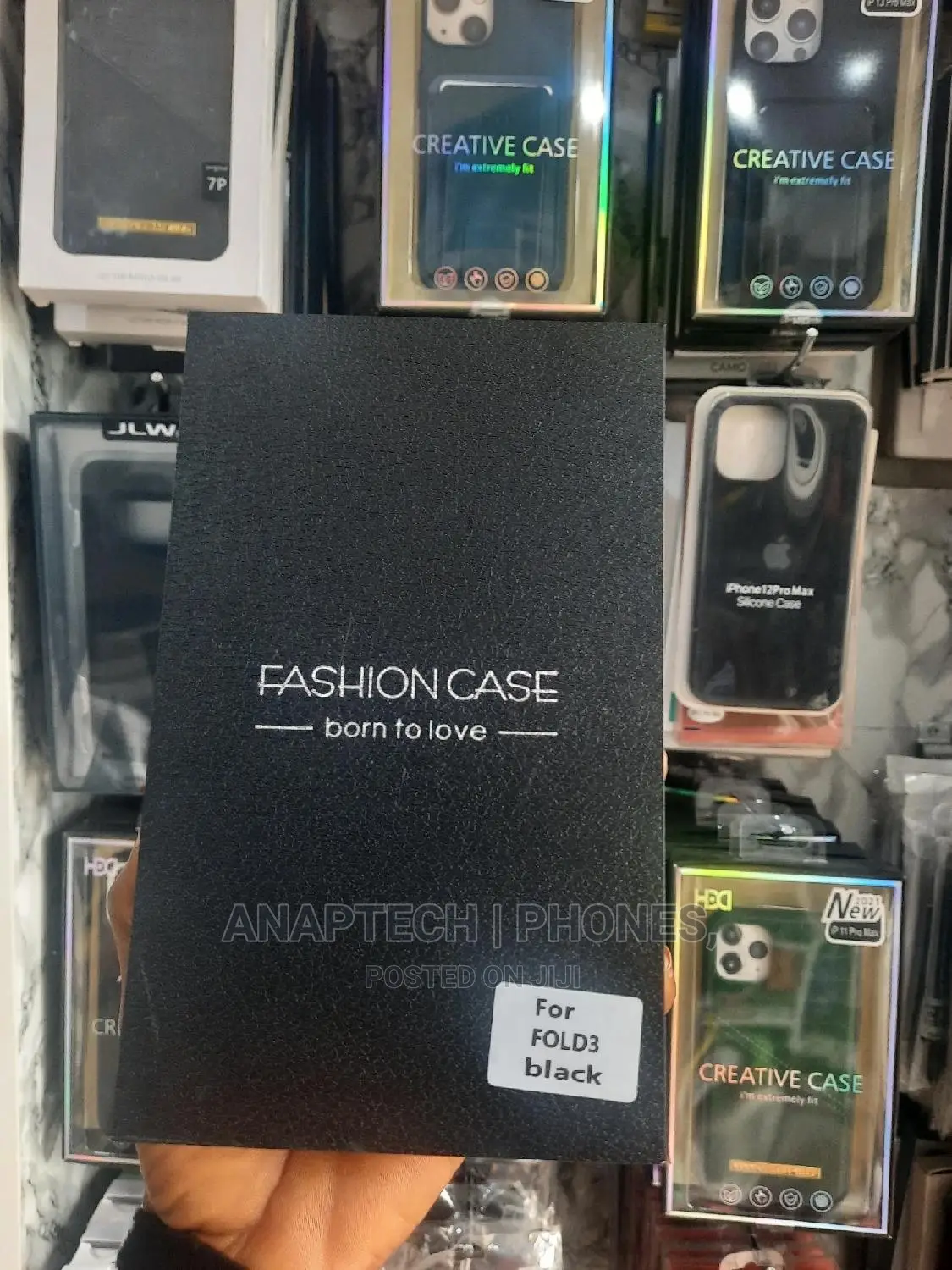 Samsung Galaxy Fold 3 Phone Covers \ Fold3 Black Phone Case