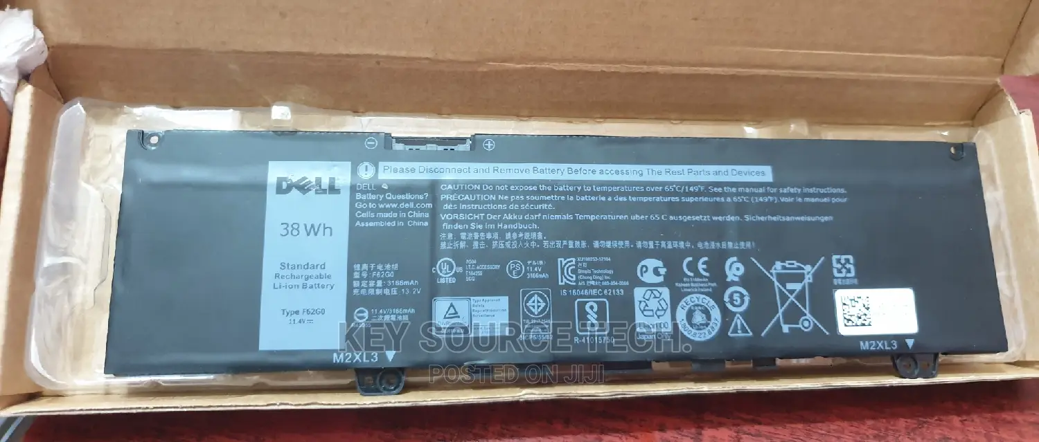 Dell F62g0 Laptop Battery for Inspiron 13-7000 2in1 Laptop