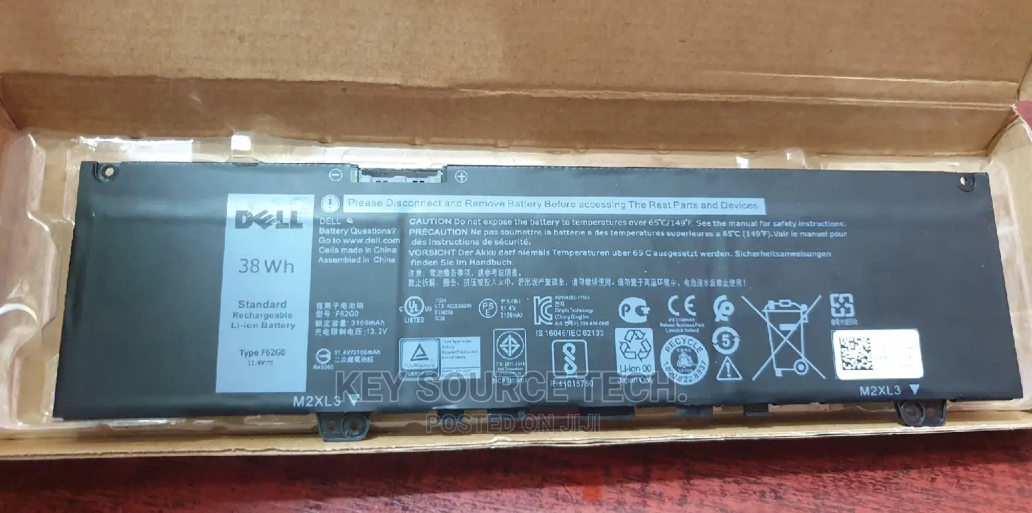 Dell F62g0 Laptop Battery for Inspiron 13-7000 2in1 Laptop