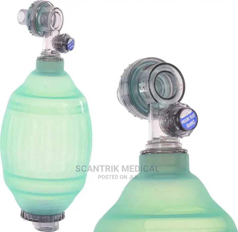 Portable Manual-Resuscitator Ambu Bag, Oxygen Tube