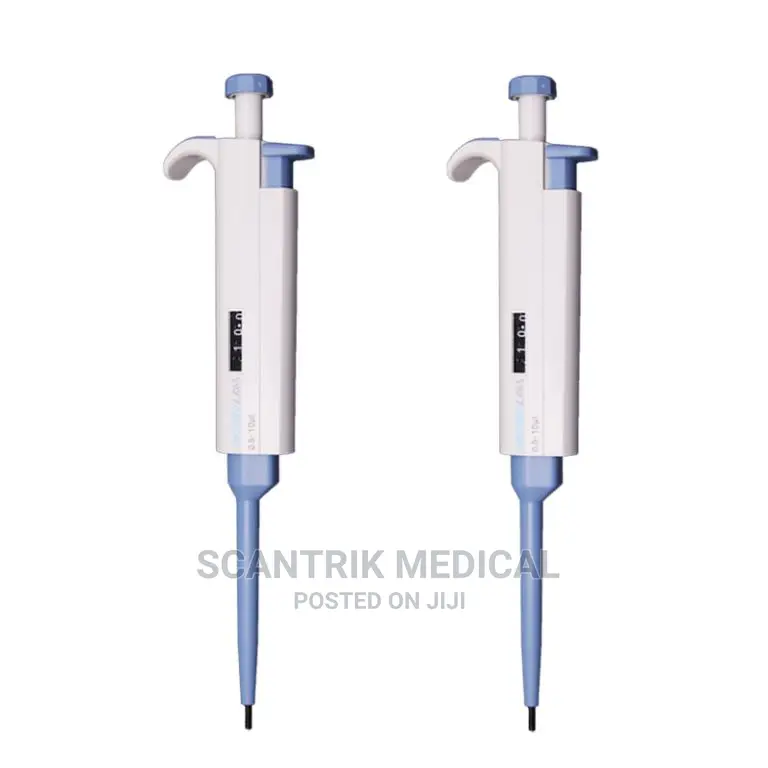 0.5-10ul Lab Plastic Pipettes, Channel Pipette – 0.1μl