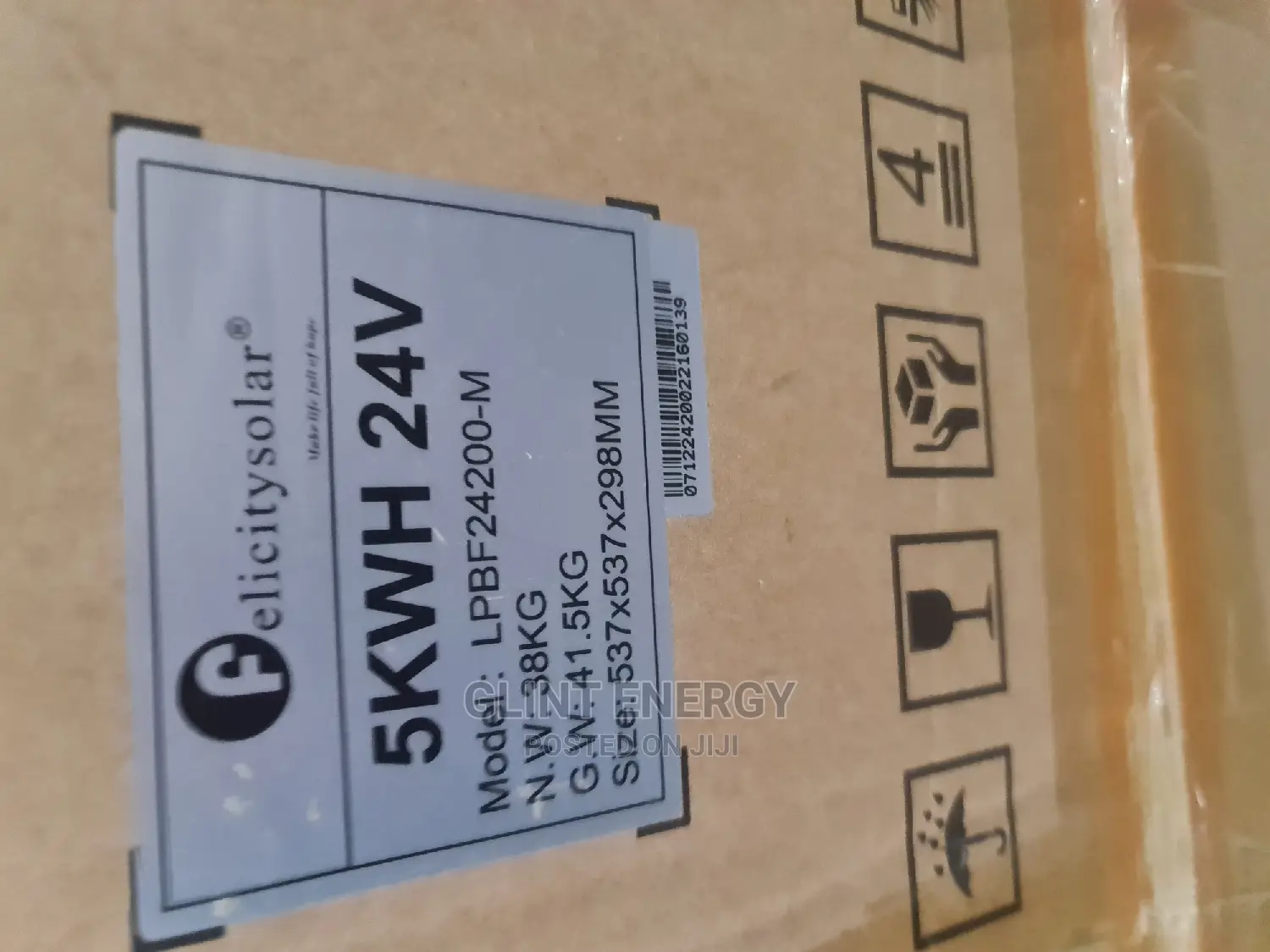 5kwh 24v Falicity Lithium Iron Battery Lpbf24200-m