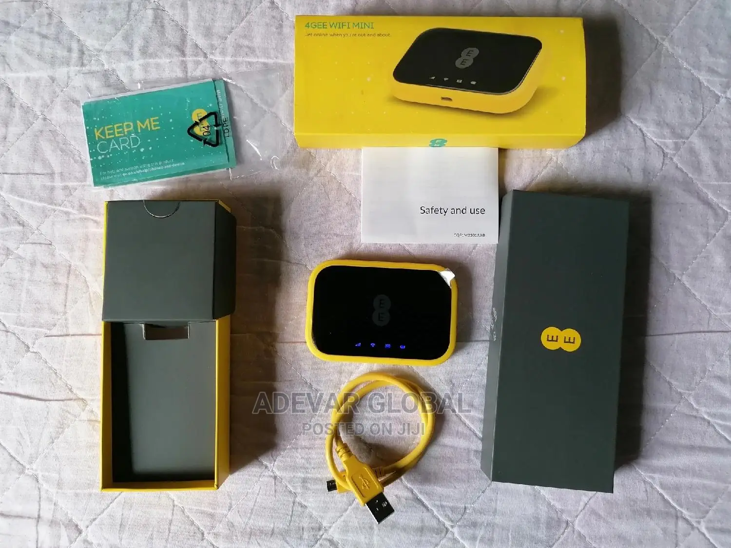 Brand New Open Box Alcatel Ee70 4g+ Lte Cat6 Mobile Wifi Internet