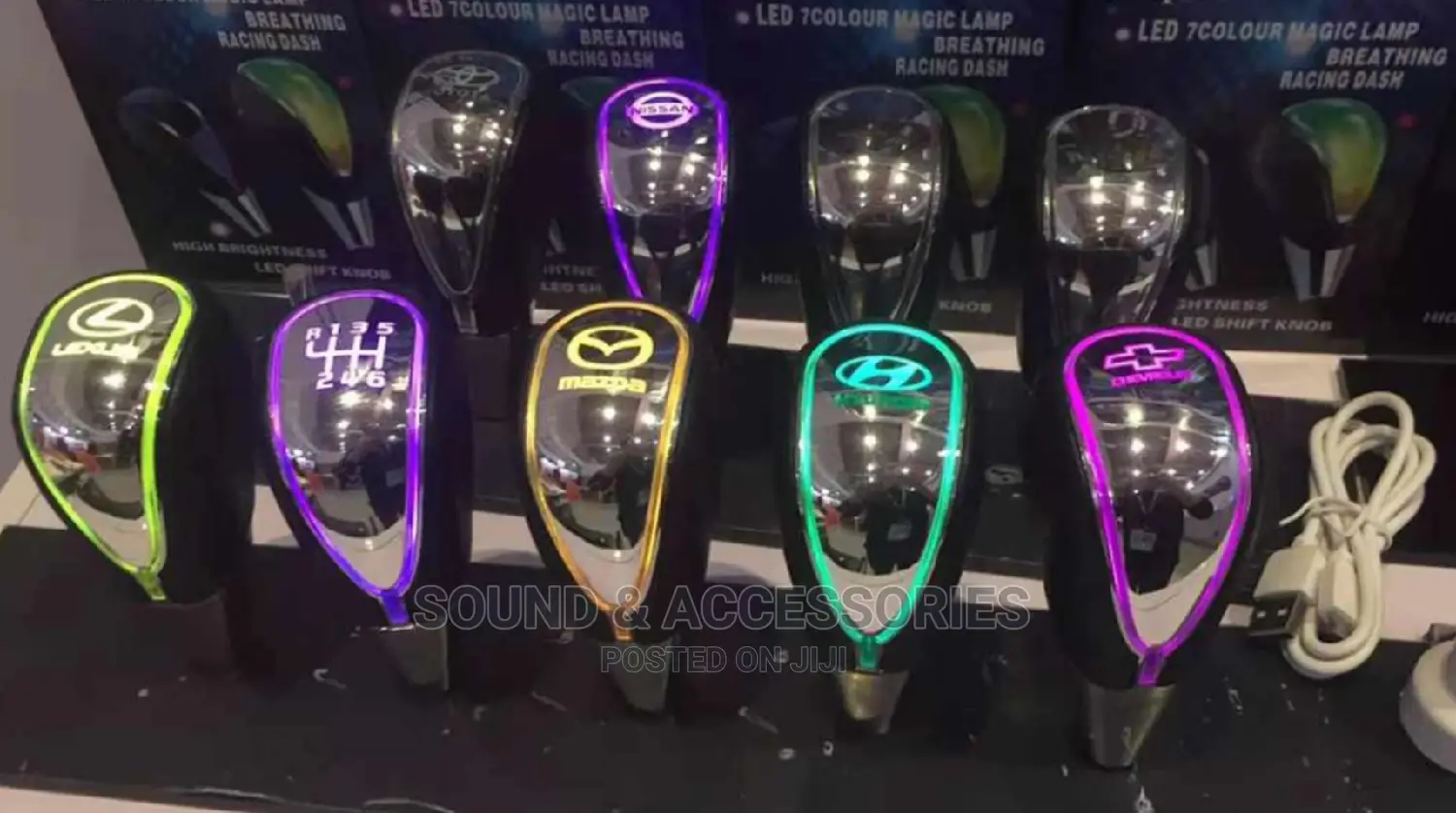 LED Sensor Gear Knob