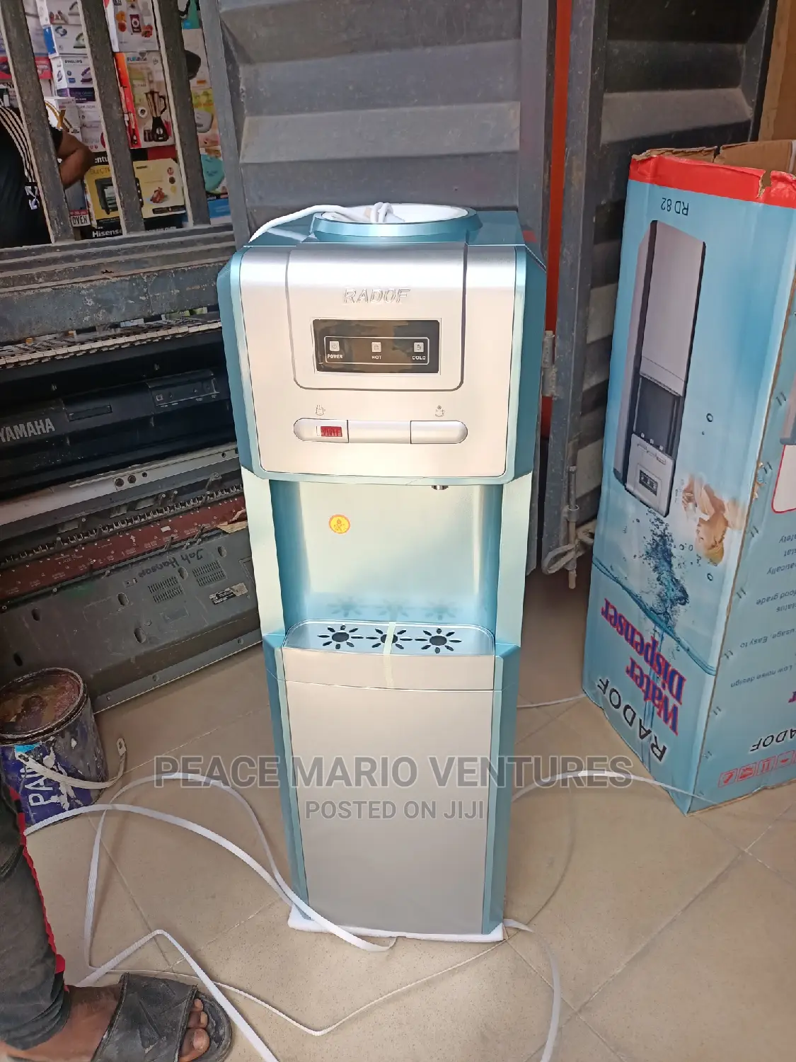 Radof Water Dispenser With Fridge And Childlock 1year Warty