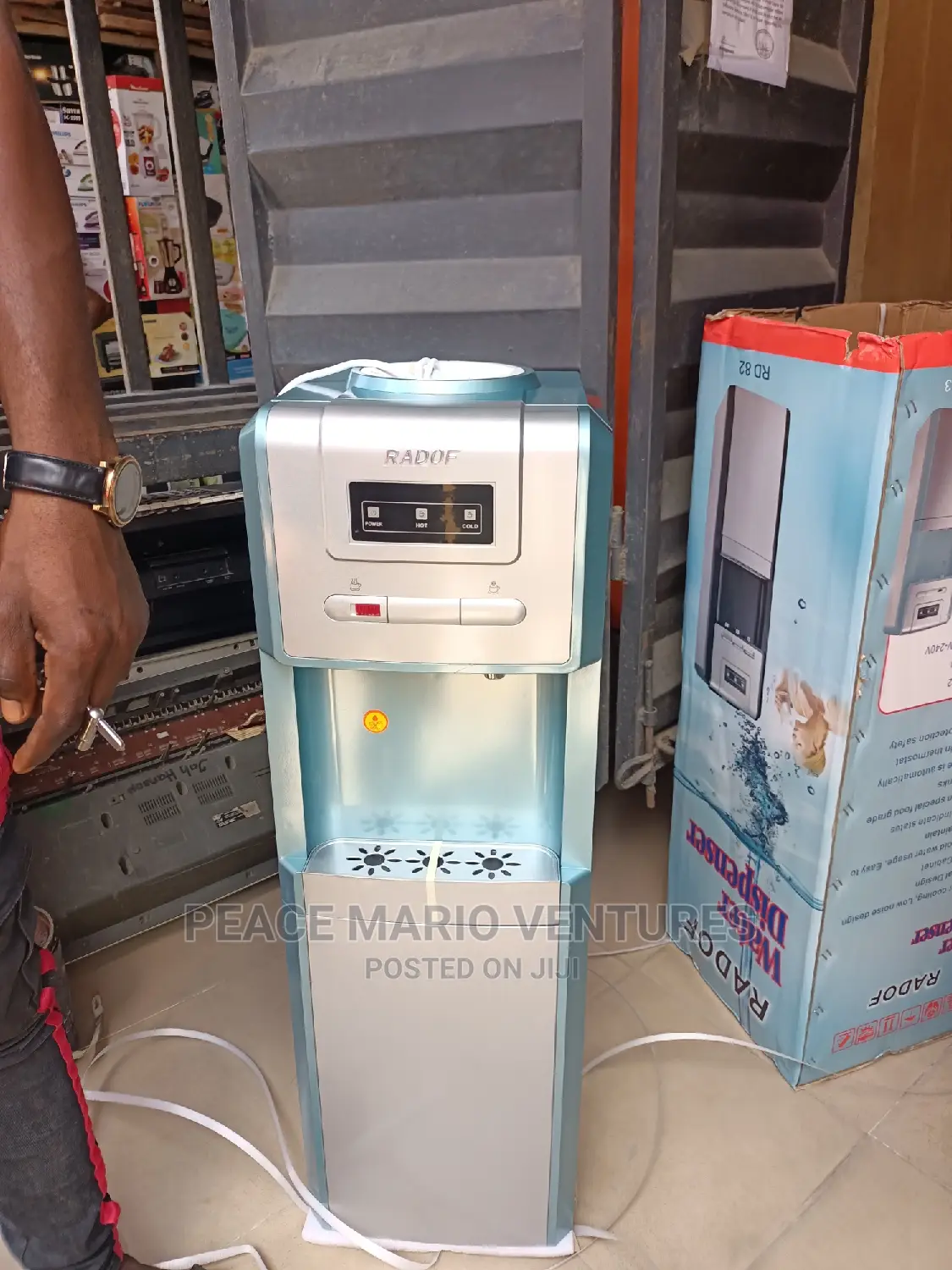 Radof Water Dispenser With Fridge And Childlock 1year Warty