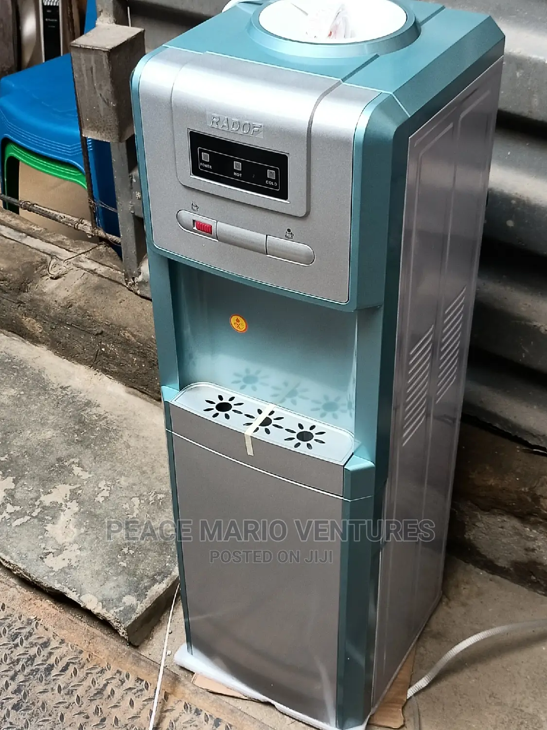 Radof Water Dispenser With Fridge And Childlock 1year Warty