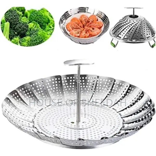 Vegetable Steamer Basket, Stainless Steel Veggie Steamer