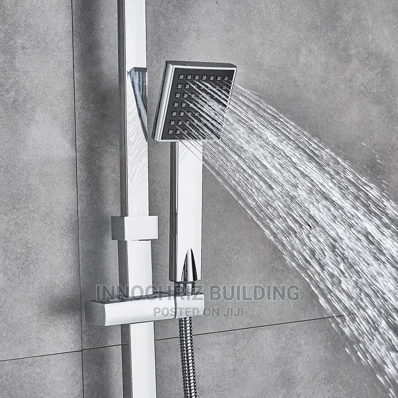 Chrome Square Shower