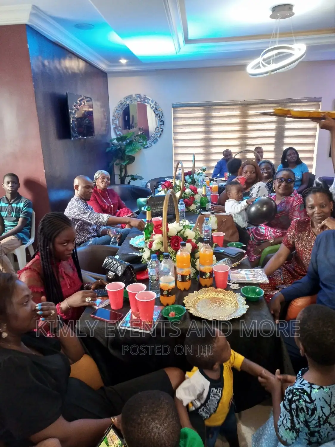 Small Surprise Birthday Decor at Emperor's Restaurant Ikeja