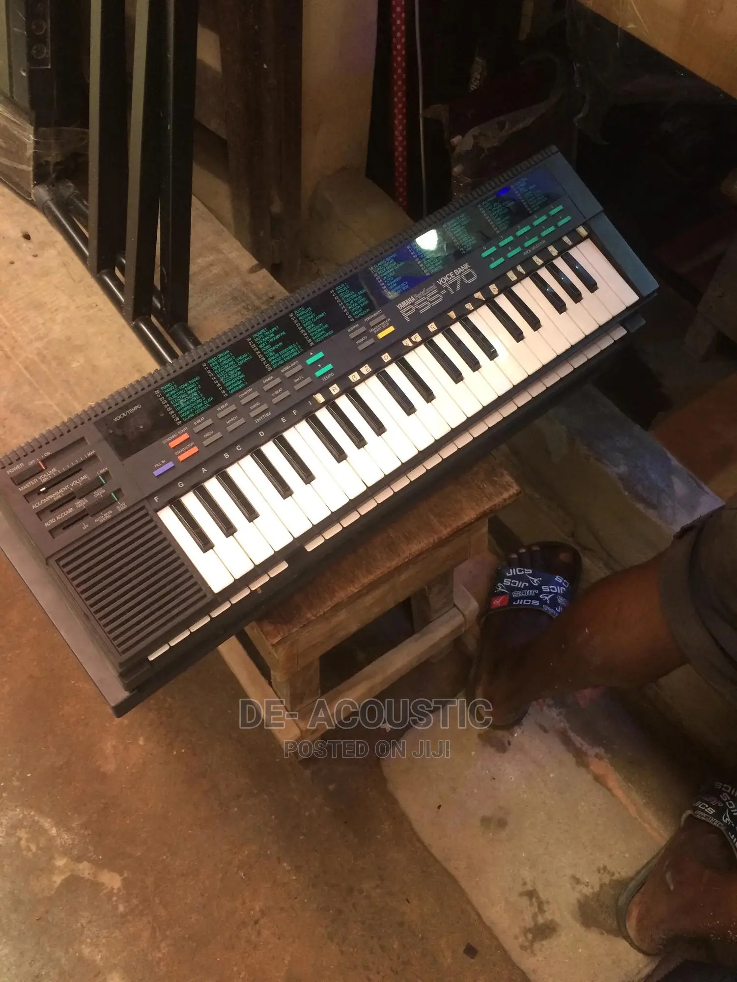 Yamaha PSS-170 Portasound Voice Bank Electronic Keyboard