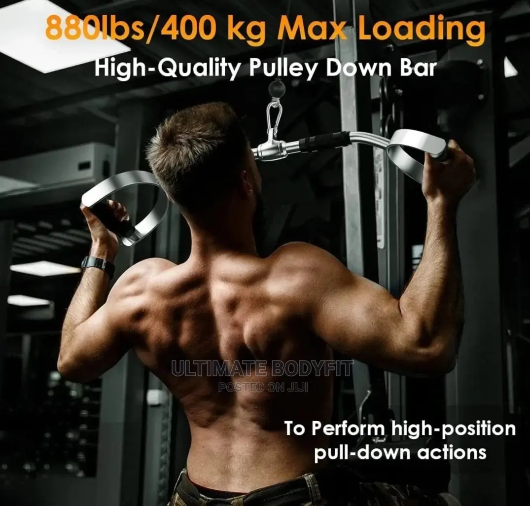 Brand New Revolving 24" Pro-style Lat Bar