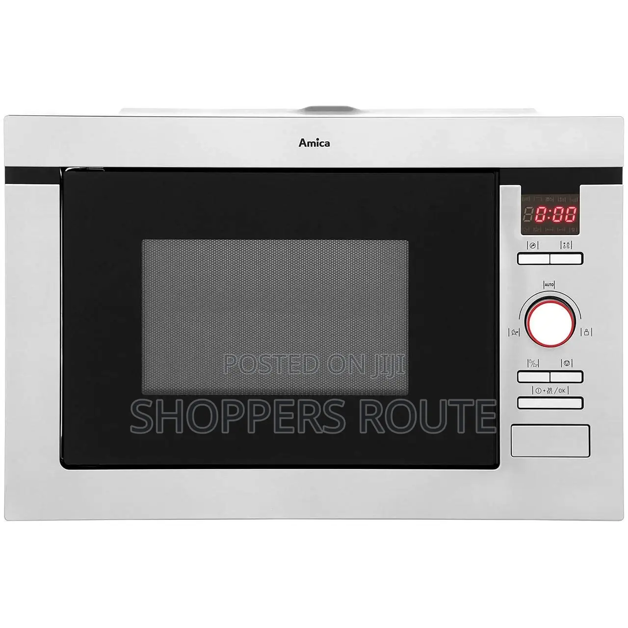 Amica 25L Built-In Microwave With Grill - Stainless Steel