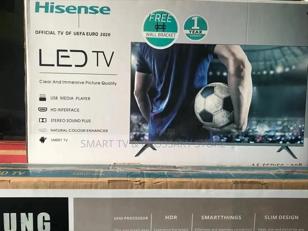 Original Hisense Frameless Tv 43 Inches