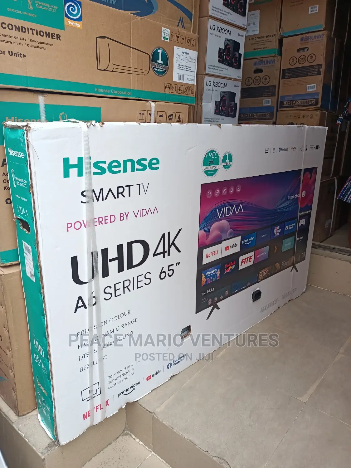 Hisense 65" Quality Television With 1year Warranty Uhd4k